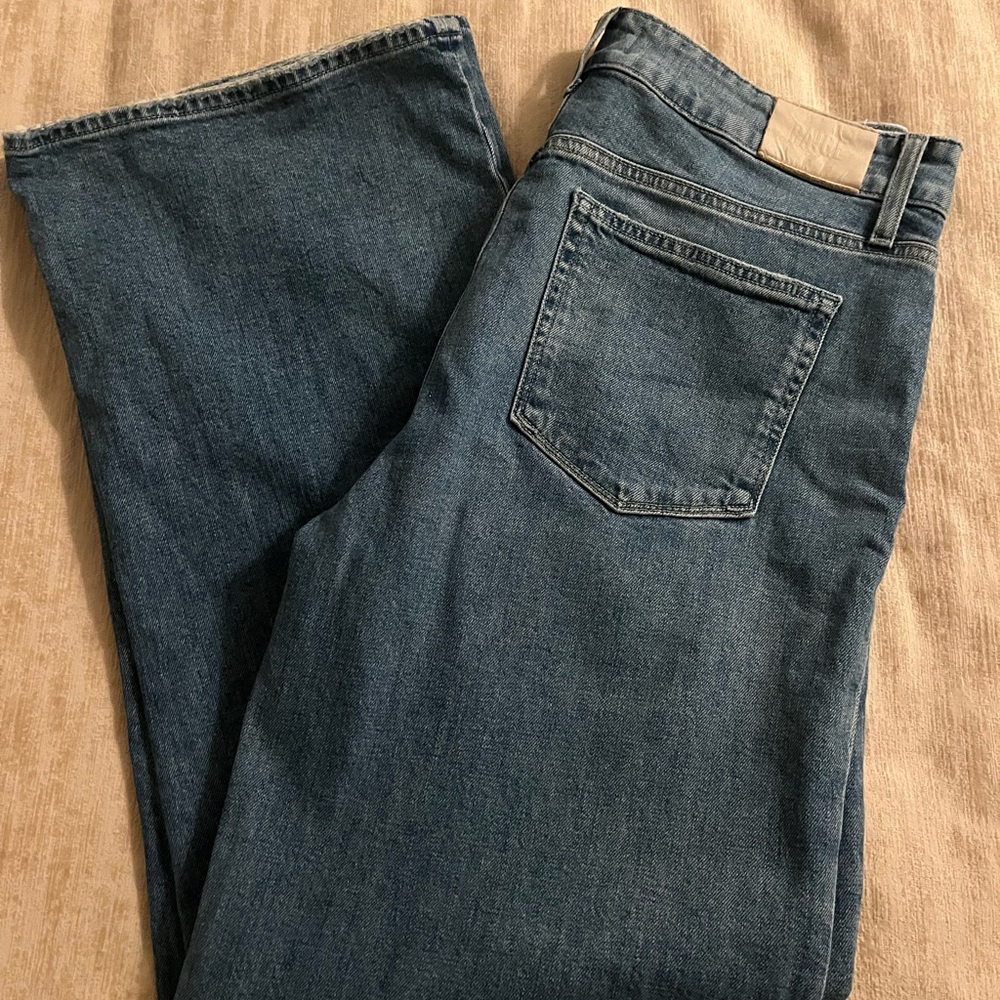 PAIGE Sasha wide leg jeans 32 - Picture 10 of 10